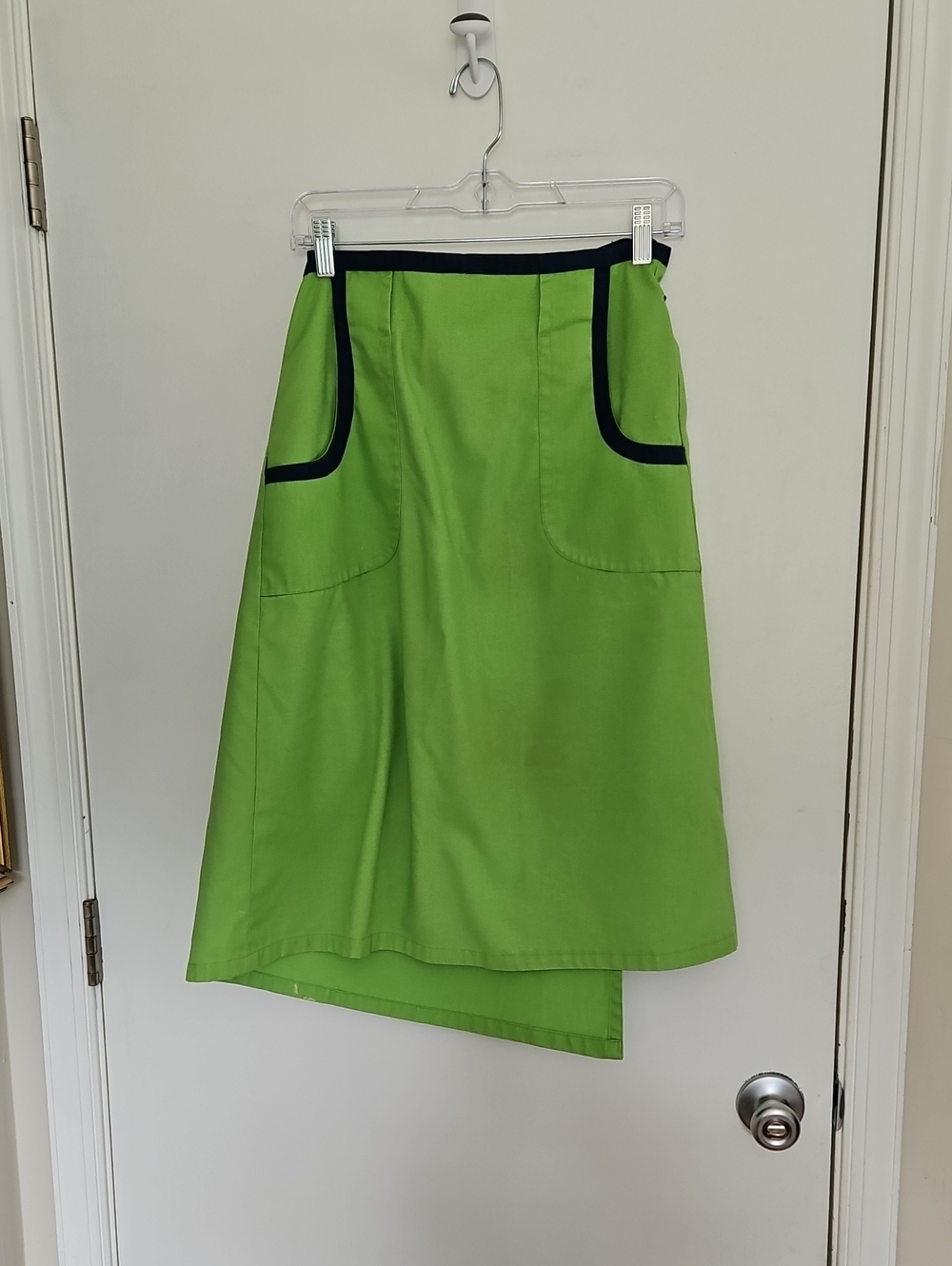 Vintage 80's LL Bean Freeport Wrap Around Skirt Size M